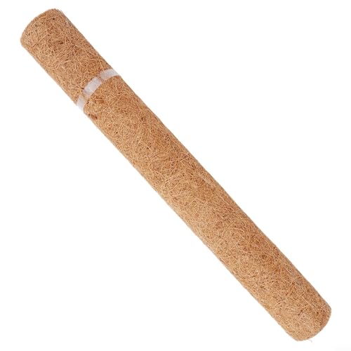 Rouleau de revêtement en coco naturel pour intérieur et extérieur - Revêtement retenant l'humidité pour pots de fleurs et jardinières murales (50 x 100 cm)