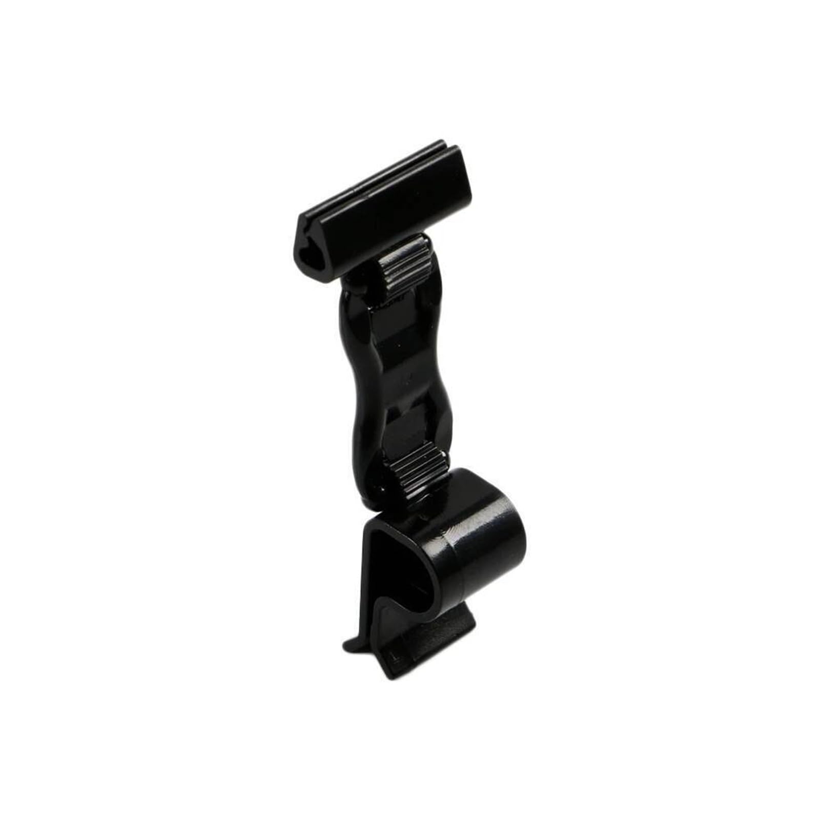 Tischkartenhalter 20 Stück POP Transparent Schwarz Rotierend