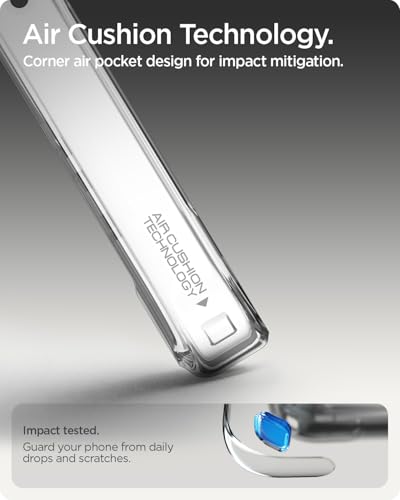 Image of Spigen for Google Pixel 10a (2026) Case, Ultra Hybrid MagFit, Transparent Clear Cover, Pixelsnap Ready (TPU+Poly Carbonate) - Clear White