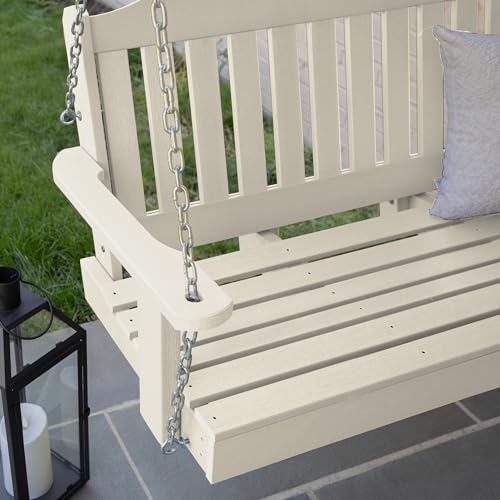 Image of highwood AD-PORL2-WAE Lehigh Porch Swing, 4 Feet, Whitewash