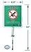 Premium - Dog Poop Signs for Yard | Stops Dogs from Pooping, no Poo, on Your Lawn Signs Spring Action Dog Poop Sign, Stop Pets Pooping or Peeing The Lawn Yard (Please Be Respectful)