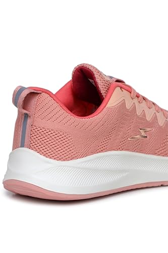 Image of ATHCO Womens Vegas Running Shoes for Woman with Soft Flexible Memory Foam Women's Shoes for Walking Gym Training,Casual, Sports, Lightweight Lace up Athletics Slipon Running Shoes for Ladies & Girls