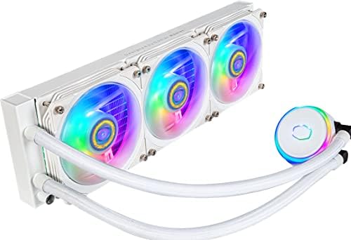 Cooler Master MasterLiquid ML240 Mirror ARGB Chłodzenie Wodne Procesora - Pompa Systemu Chłodzenia AIO 3. Generacji, 2 Wentylatory SickleFlow V2 120mm, Ulepszony Radiator 240mm, Gniazda AMD i Intel