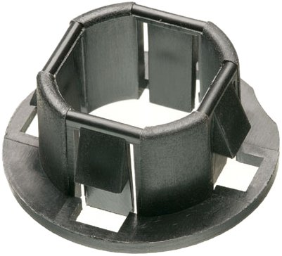 Arlington 4404 Plastic, 1-1/12-Inch Snap-In Bushings for Knockouts, 25-Pack