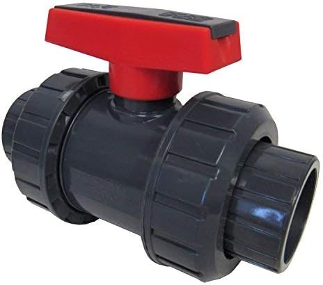 Sch 80 PVC 3 Inch True Union Ball Valve, NPT Thread