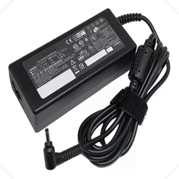 Fonte Carregador Compativel com Notebook Aspire 5 A514-54 A515-54 A315-34 19v 3,42A 65W Plug 3.0x1.1mm Pino Fino Bivolt com Cabo de Força