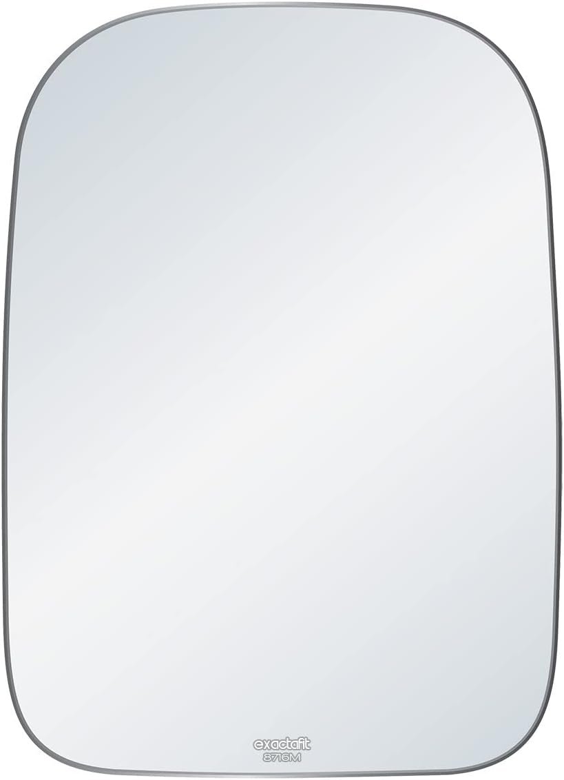 Driver or Passenger Side Mirror Glass Replacement For Chevy GMC Pickup Truck Van Blazer Jimmy Yukon Suburban (C G K R V Series 10 20 30 1500 2500 3500) exactafit 8716M