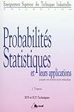 exercices corrigés statistiques seconde pdf  Probabilites Statistiques Et Leurs Applications Bts/Iut Techniques. Cours Et Exercices Resolus