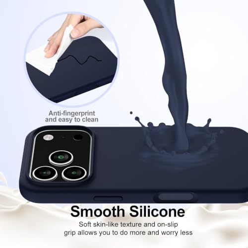 Coque silicone rigide de qualité supérieure pour iPhone 15 Pro Max rouge - 6