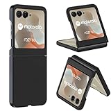 KUSINHOKA Hülle für Motorola Razr 60, Premium PU Leder Anti-Kratzer Handyhülle, Superdünn Stoßfest Schutzhülle Lederhülle Handytasche Protective Hülle für Moto Razr 60, Schwarz