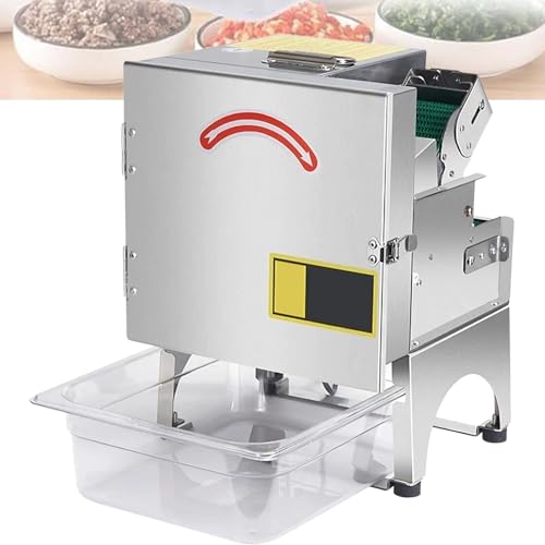 Cortadora Eléctrica Comercial para Cebollín y Verduras