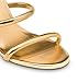 Gold Heels for Women, Women's Sandals with Spiral Strap, Gold High Heel for Women Dressy, Lace Up Golden Heeled Sandals, Comfortable Slingback Heels, Womens Fashion Stiletto Sandals for Summer Party Size9