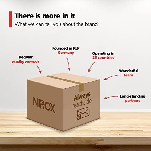 Nirox Set of 4 Spring Clips - Clamps with Large Span Width - High Clamping Force of The Spring clamp - Clamps with moveable Jaws - Tension Clamps