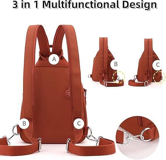 Pickelect Commuter Bag, Waterproof 2-Way Commuter Bag, Multifunctional Backpack and Multiple Carry Ways, Easy Storage (Black)3