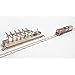 Railway Platform by Ugears: Self Propelled Modular Mechanical Model, 3D Wooden Puzzle for Self Assembly Without Glue, Brainteaser for Kids, Teens and Adults
