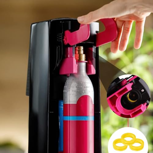 Apdvenk Ersatzteile Dichtungsring, 3 Stück Sodastream Dichtung, Sodastream Ersatzteile, Dichtungsringdichtung, Dichtung Ersatz für DUO ART CO2 Sodastream Dichtung Sodastream für Soda-Liebhaber