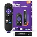 Roku Streaming Stick Plus 2025 - 4K & HDR Roku Streaming Device for TV with Voice Remote - Free & Live TV