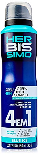 Herbissimo Desodorante Aerossol Antiperspirante 150 Ml - Blue Ice