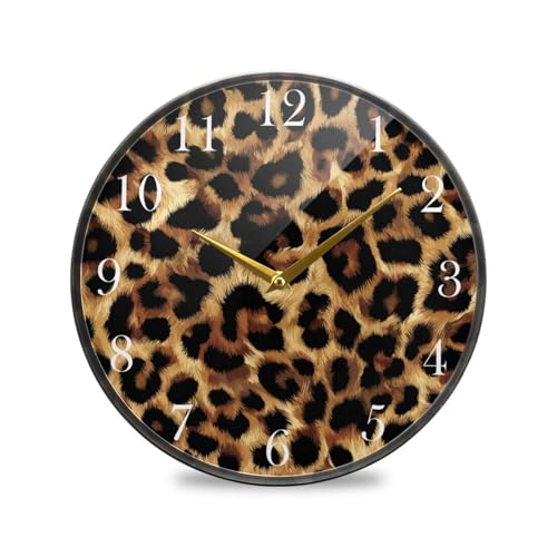 Reloj de pared ALAZA analógico redondo 11.9 pulgadas miniatura 1