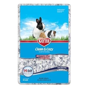 Kaytee Clean & Cozy Extreme Odor Control Bedding, Made for Small Animals, 40 Liters