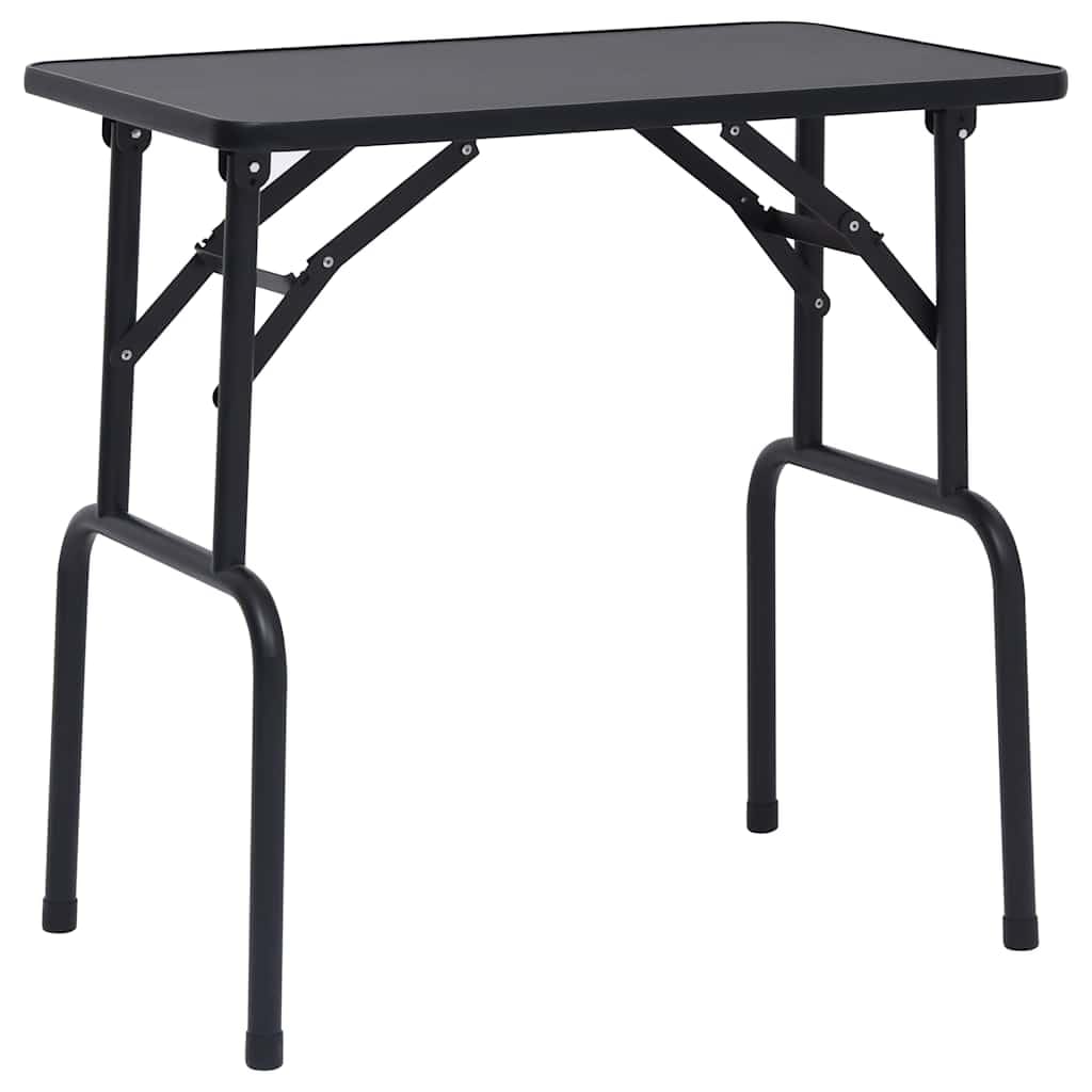 vidaXL Mesa de Aseo Ajustable para Perros con 1 Lazo Belleza Canina Baño Mesita Mascotas Gatos Plegable Altura Ajustable Estable Robusta