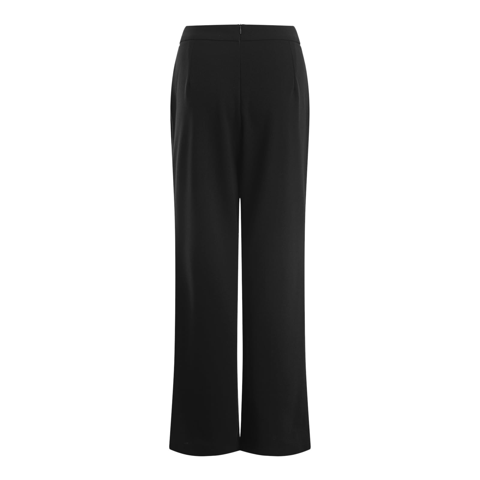 Pantalones de Traje para Mujer Pantalones Mujer Verano Cómodos Pantalon Anchos Casual Elásticos de Cintura Alta con Bolsillos Clásico Ligeros Transpirable Pantalón Oficina y Uso Casual Diario