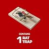 Tomcat Wooden Rat Traps - Disposable Non-Chemical Rat Trap for Homes, Garages and Basements, Single Pack