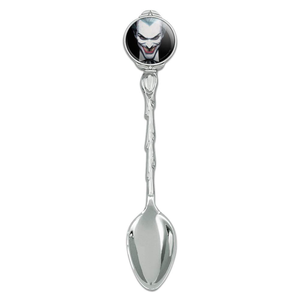 Batman Alex Ross Joker Head Novelty Collectible Demitasse Tea Coffee Spoon