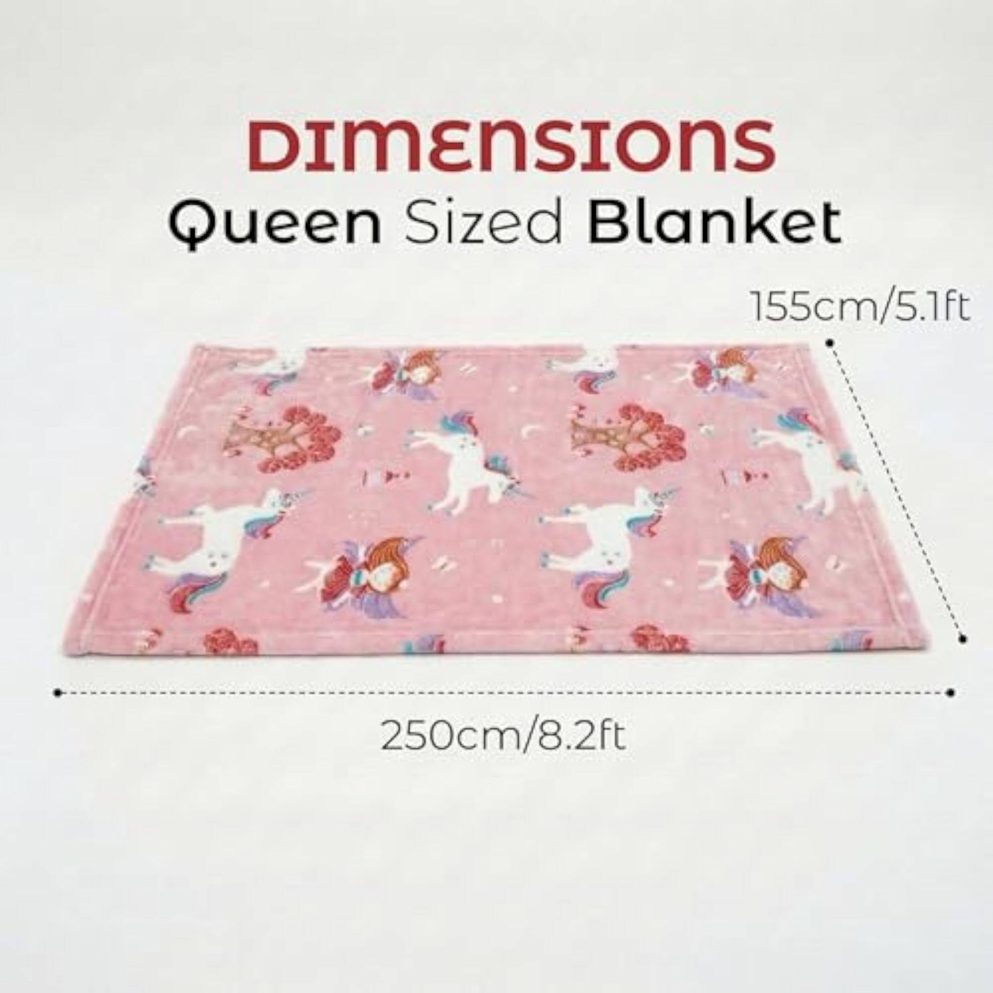 Glow in Dark Kids Blanket, Cozy Flannel Fleece Throw