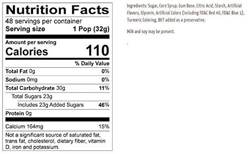 Tootsie Roll Charms Super Blow Pop Lollipops - Dual Candy And Gum Suckers - Bulk Treat For Kids And Adults - Assorted Flavors, 48 Count #TOP6