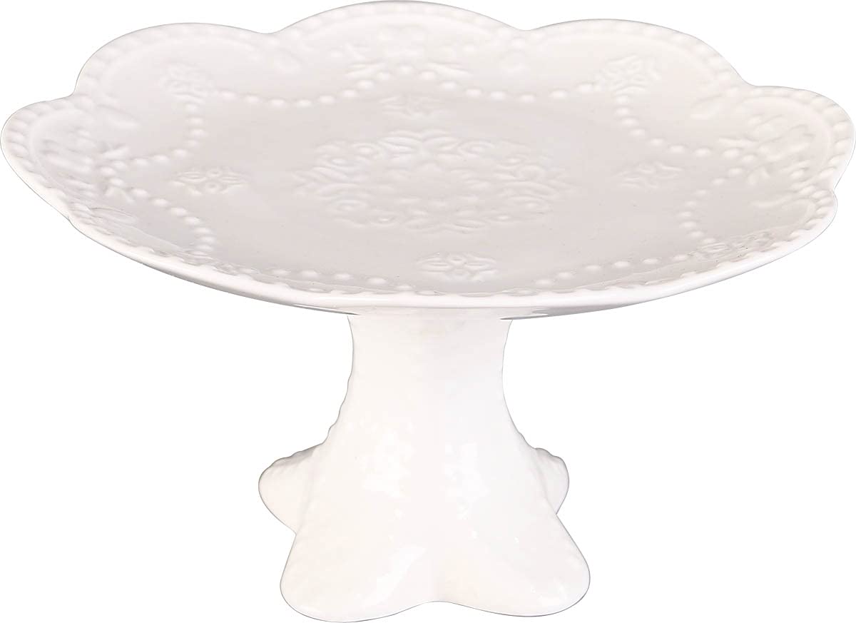 YokosakiCake Plate with Stand TD002 (10")