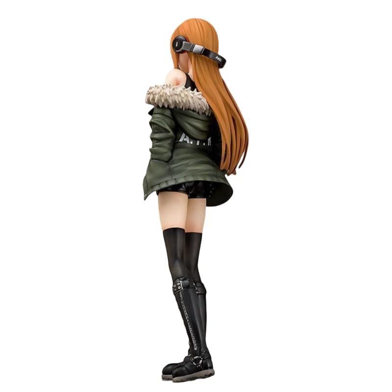 REOZIGN Figura Futaba Sakura, Gafas de pie, Figuras de anime Futaba Sakura 21 Cm, Estatuas de PVC Decoración de personajes de juego, Regalo