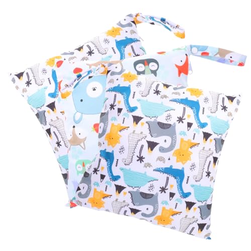 TOYANDONA 3 Piezas bolsa de almacenamiento asiento ventilador de mano neto pañalera bebe pañales bolsa de sujeción de artículos para bebés bolsas de almacenamiento de pañales para bebés