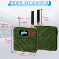 Meshnology ESP32 LoRa V3 Dev Board mit 863-928-MHz-Antennen + 3000-mAh-Akku + Meshtastic-Gehäuse, ESP32-S3 CP2102 integriertes WLAN Bluetooth OLED-Display für Arduino LoRaWAN IOT (N32 Plus, Grün) – Ansicht 6