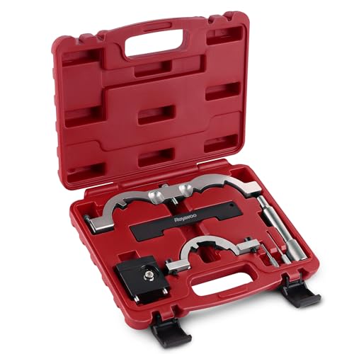 Reywoo 1.0 1.2 1.4L Timing Tool Kit Compatible with Chevy Cruze Aveo Orlando Vauxhall Opel Adam Ampera Astra J Cascada, Camshaft Holding Locking Tool Set EN-49977 EN-952 KM-955