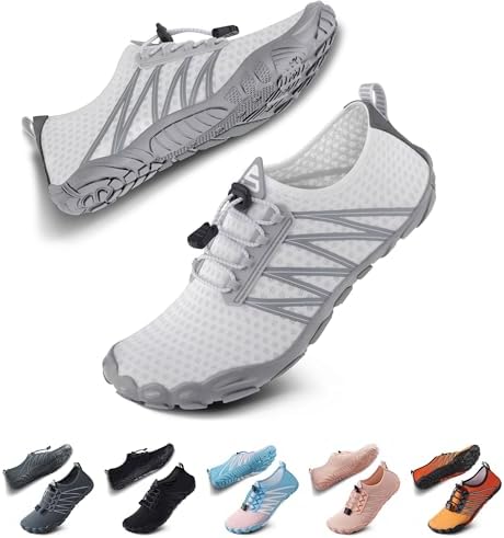 SEEKWAY Mens Womens Water Shoes Quick-Dry Aqua Sock Barefoot Athletic Sports Shoes for Outdoor Beach Swim surf Walking Diving Boating Hiking Pool