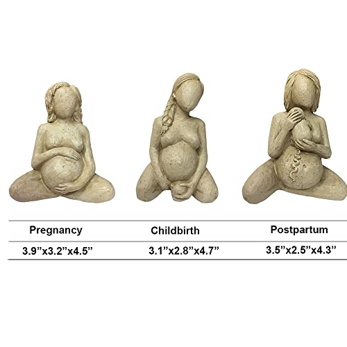 Estatua Mujer Embarazada Gran Madre para Decoración miniatura 6