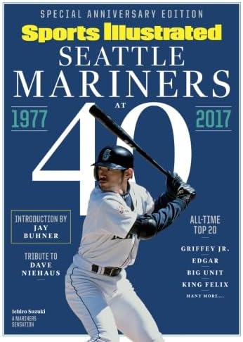 SPORTS ILLUSTRATED Seattle Mariners at 40 - Ichiro Suzuki Cover