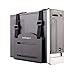 StarTech.com Wall Mount CPU Holder - Adjustable Width 4.8in to 8.3in - Metal - Computer Tower Mounting Bracket for Desktop PC (CPUWALLMNT)