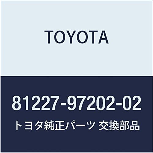TOYOTA (toyota) Genuine Parts Fog Light Guard (Maple Red M. Medium) Duet Part No 81227 – 97202 – 02