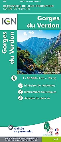 IGN Gorges du Verdon - Carte topographique