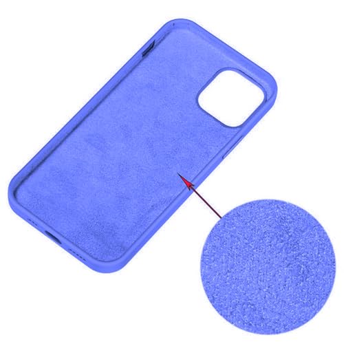Image of ArmourPro Silicone Back Case for iPhone 15 Pro Max Soft-Touch Case | Warm Blue