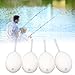 STDEV 4Pcs Bobbers Rigs Fishing Upward Ovals Tangles Proof Fishing Bobbers Fishing Peg Floats for Catfishes Fishing Bobbers