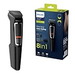 Philips Multigroom Series 3000 8-in-1 Face and Body Hair Shaver and Trimmer (Model MG3730/13)
