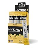 Science in Sport Hydro+ Electrolytes Powder Sachets with 5 Essential Electrolytes and Added Vitamins C, B6, and B12 for Hydration Drink | Lemon, Pack of 20 Sachets
