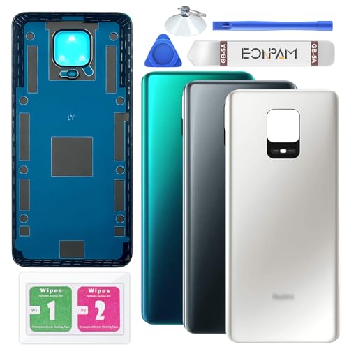 Réparer Vitre Arrière Redmi Note 9S Cassée avec ce Couvercle de Batterie Blanc Original