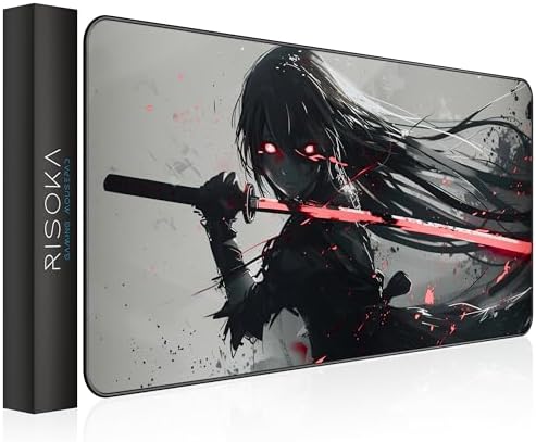 XXL Anime Gaming Mouse Pad 35.4 x 15.7 inch - Water-Resistant | S...