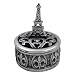FASHIONCRAFT 8654 Eiffel Tower Design Curio Box Favors, Gray