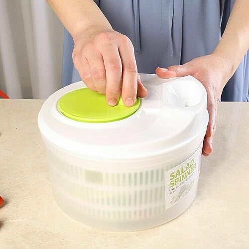 Way Betta Large Salad Spinner Tosser Leaf Dryer Lettuce Veg Drainer Dressing Herb Water & Colander Multifunctional Dehydrator for Drain Leafy Vegetables - Image 8