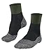Produktbild FALKE Damen Wandersocken TK2 Explore Short Cool Funktionsgarn Antiblasen Dick 1 Paar, Schwarz (Black 3007), 41-42